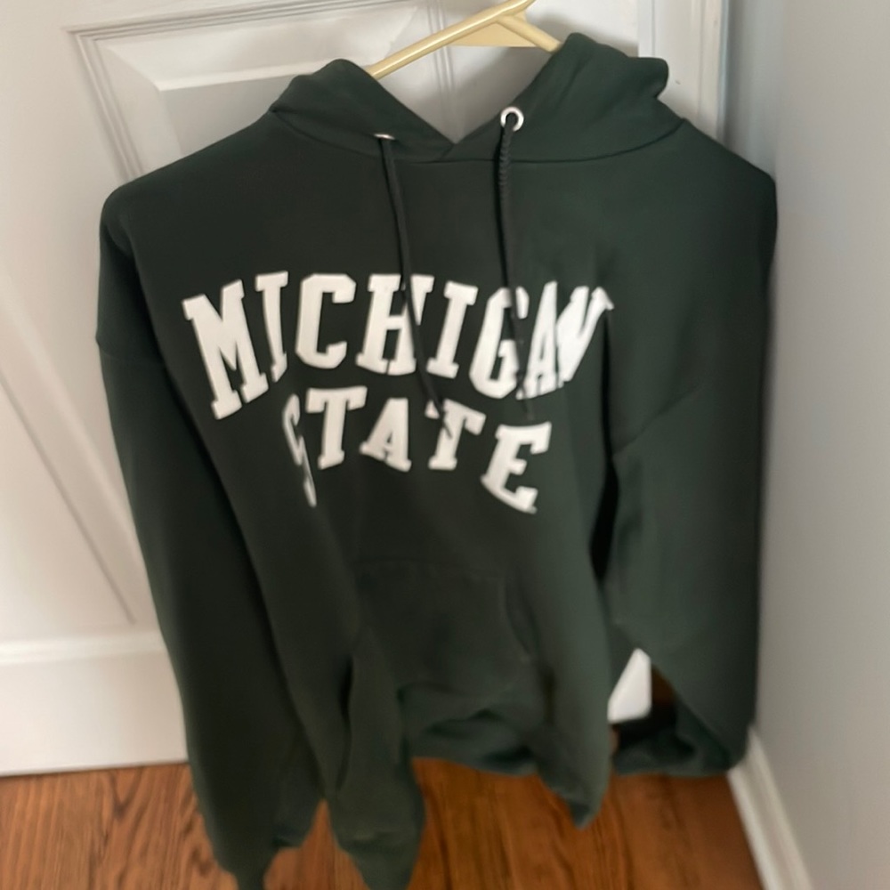 Michigan State University Champion Hoodie Size Large